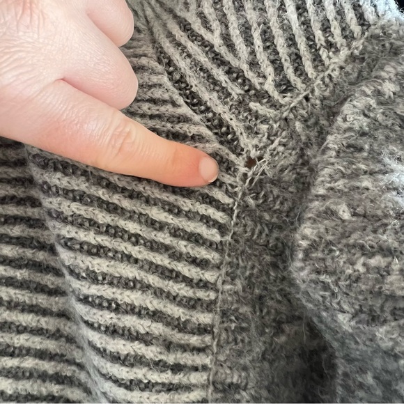 ☀️ topshop ribbed gray turtleneck dress - Picture 6 of 10